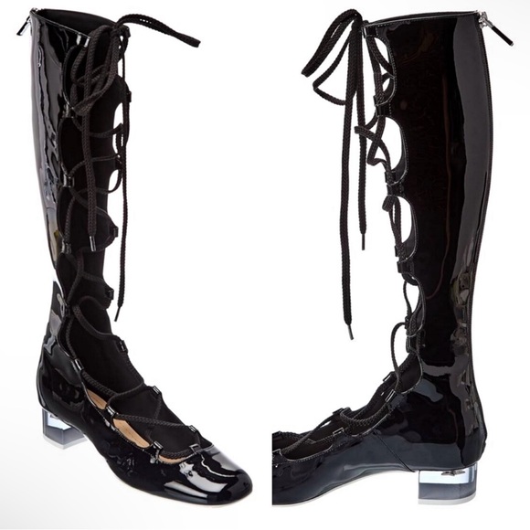 Dior Arty Christian Dior Lace Up Boots - Picture 7 of 8